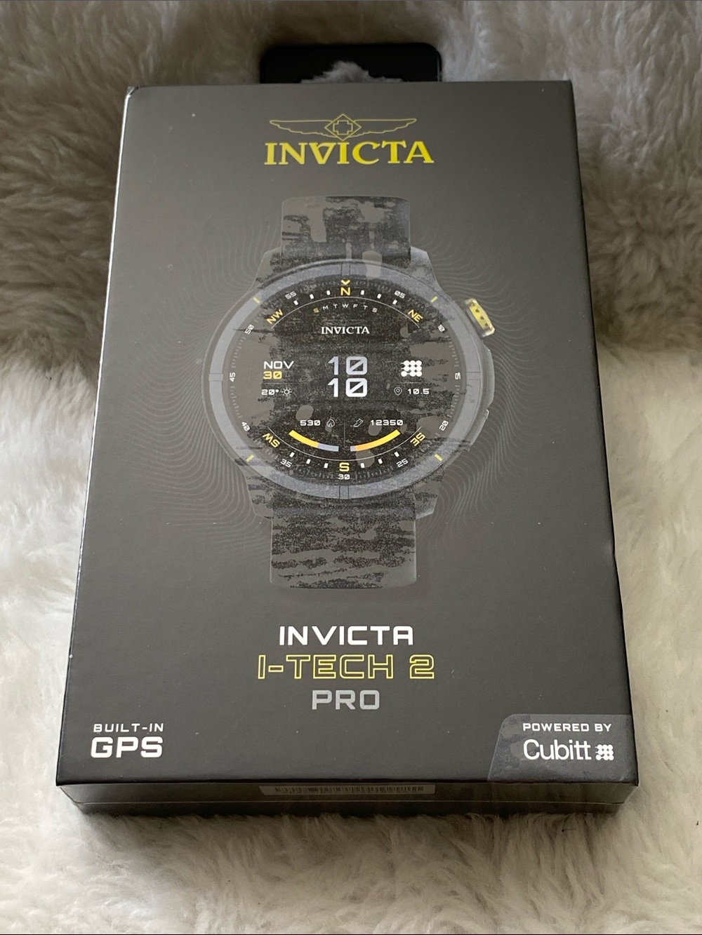 Invicta I-TECH 2 Pro Smartwatch - Black and Yellow.  NEW
